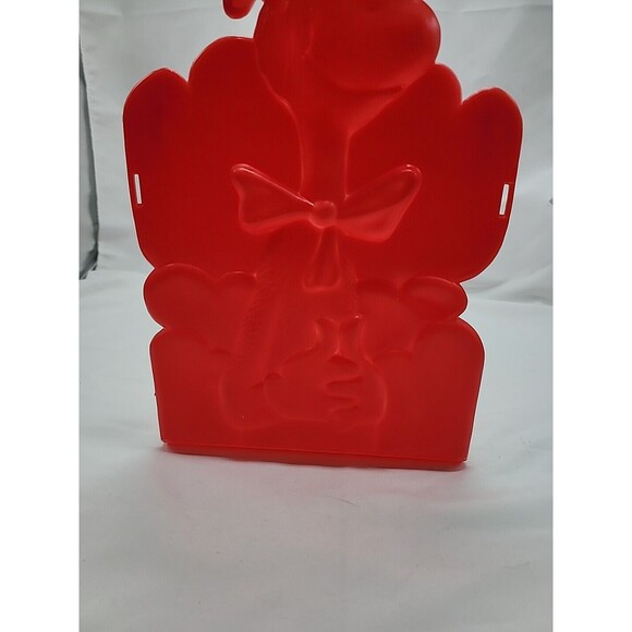Vintage Dr. Seuss “Cat in the Hat”Book Shelf Holder Plastic Storage Folding Rack - Picture 4 of 15